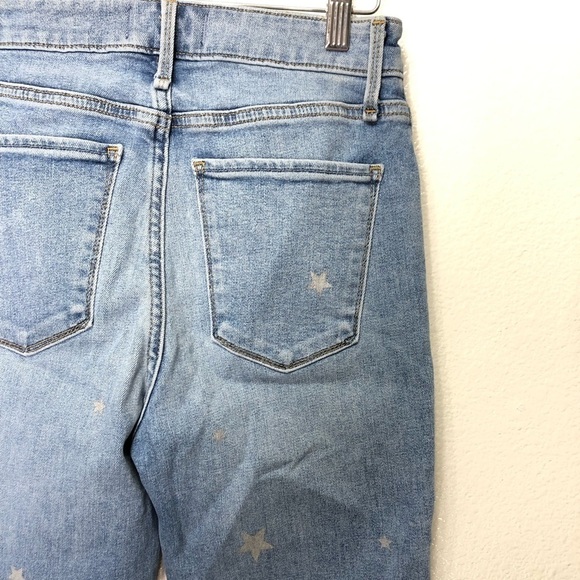 Abercrombie & Fitch Star Detailed Blue Jeans - Picture 4 of 6